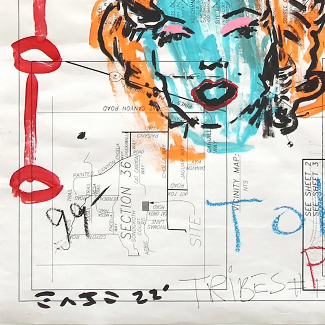 Fake Tokyo Pop - Marilyn Monroe Original Figurative Pop Art by Gary John - 5