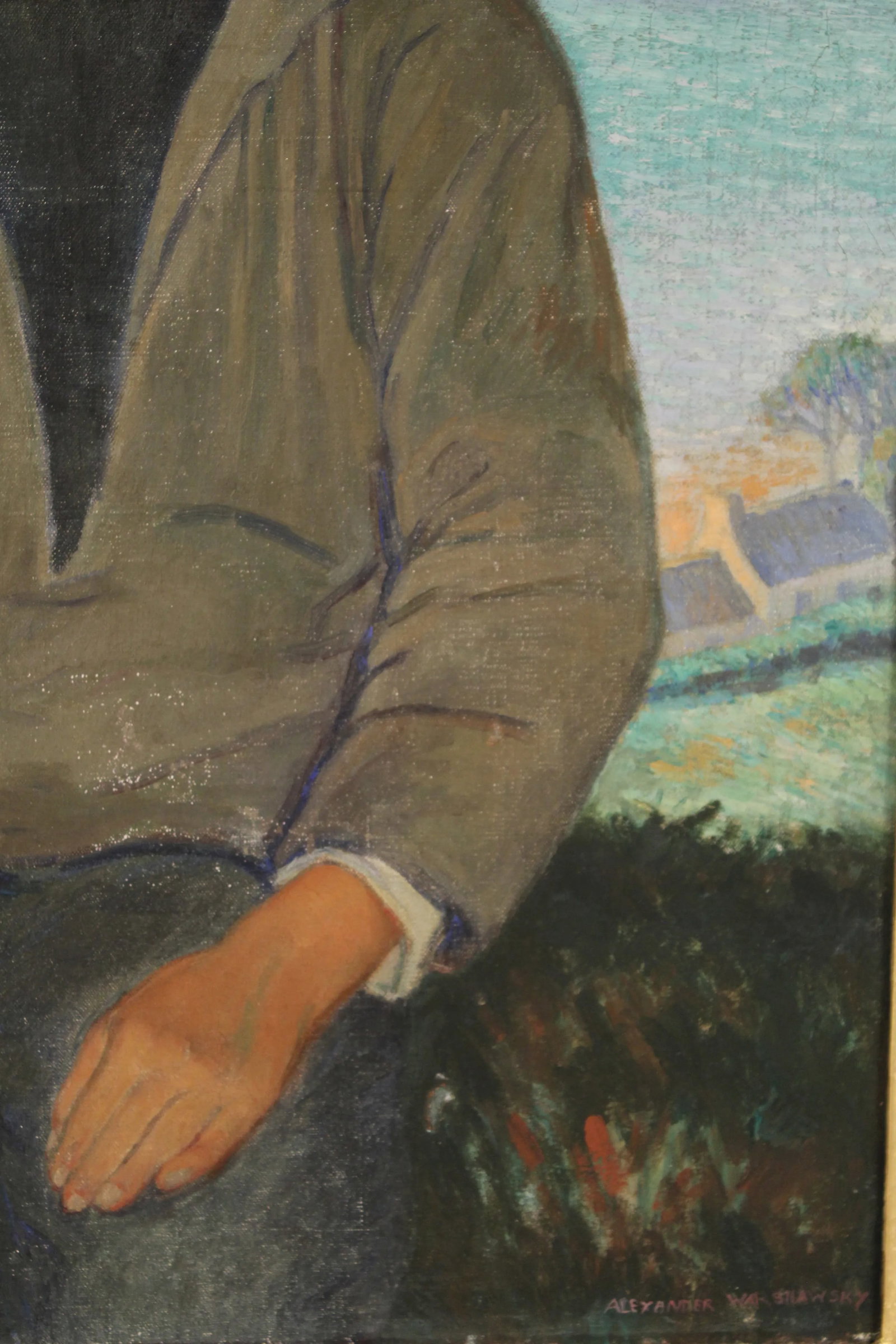 Painting of a Young Sailor by Alexander Warshawsky (1887-1945) - 8