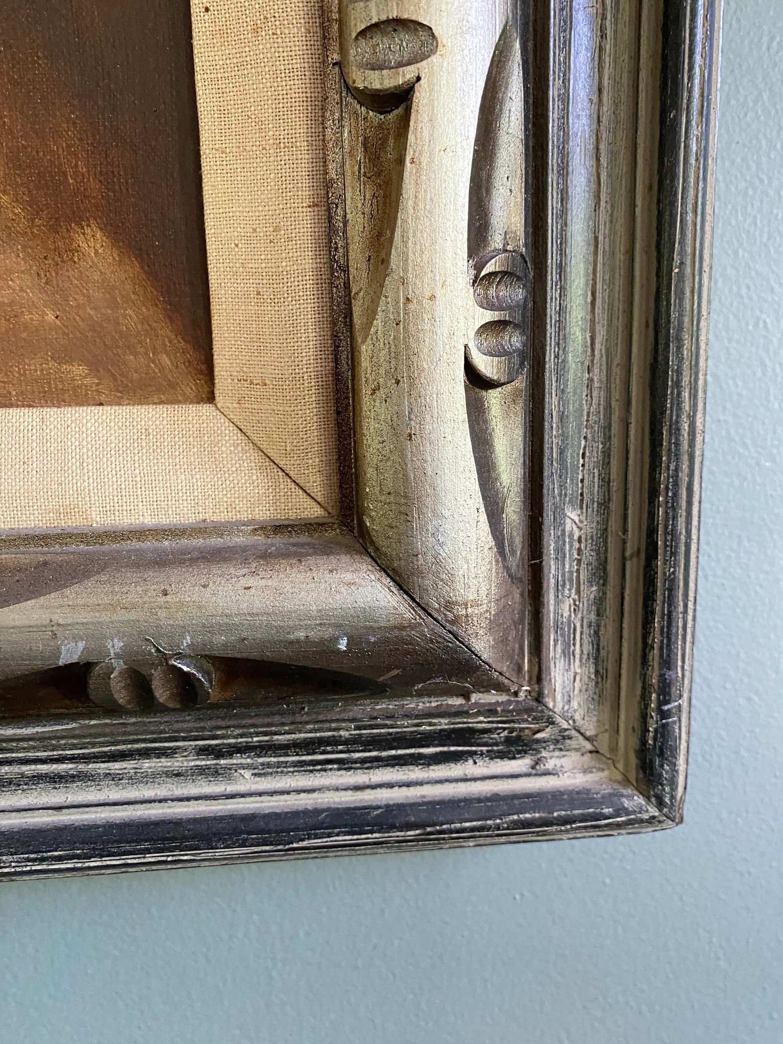 Alexander Kuntner Framed Oil Painting 1930s - 6