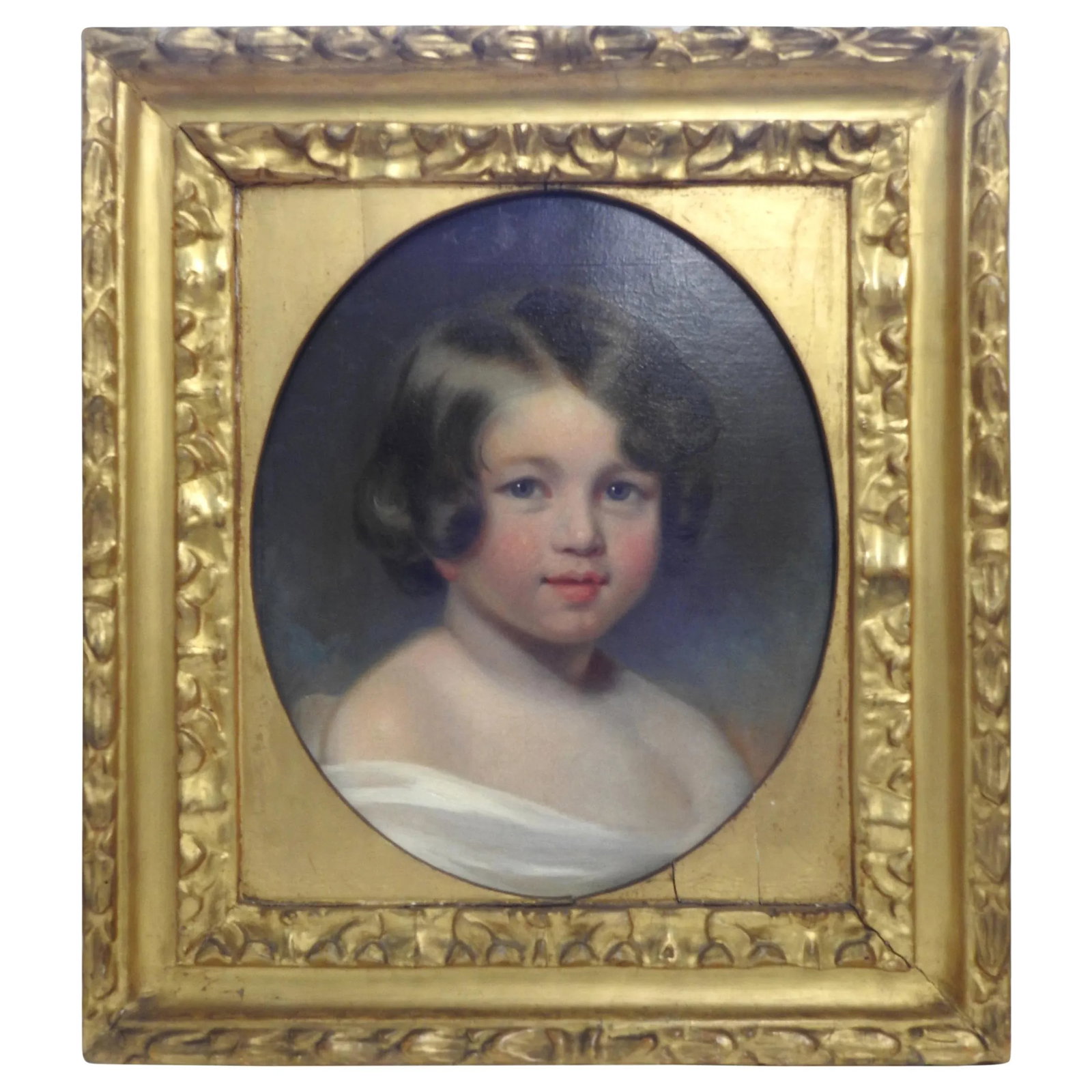 Mid 19th Century Oil on Canvas, Portrait of Sewanee Student - 8