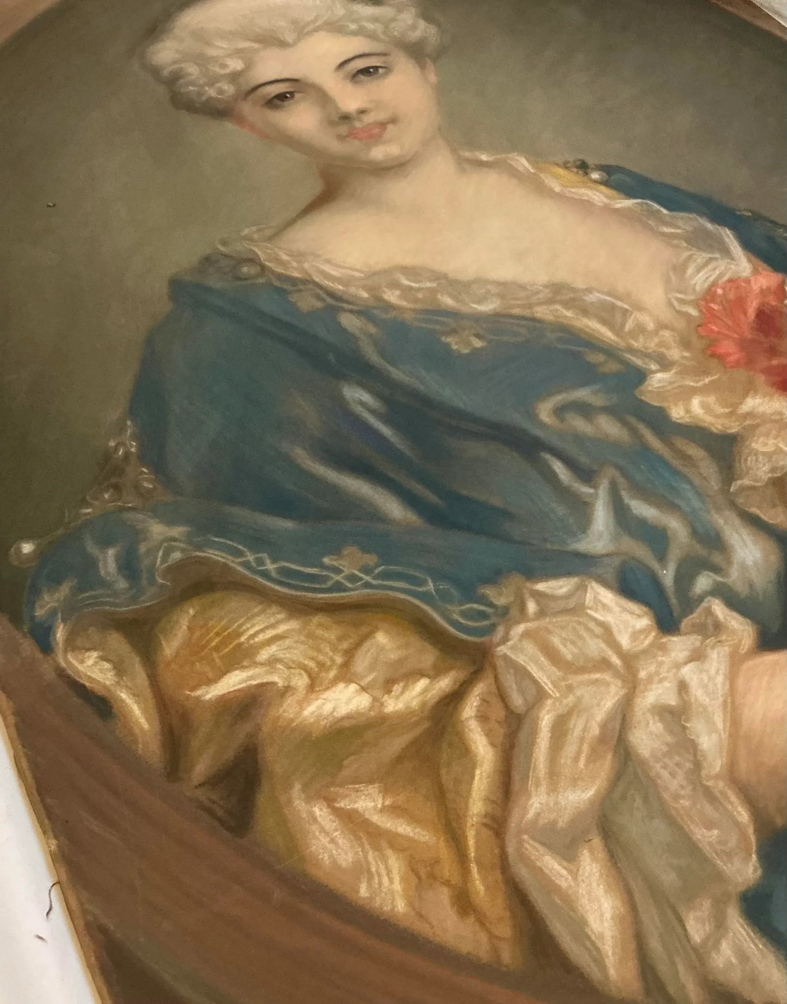 Antique Portrait - Portrait of an Aristocratic Lady - 19th C - 3
