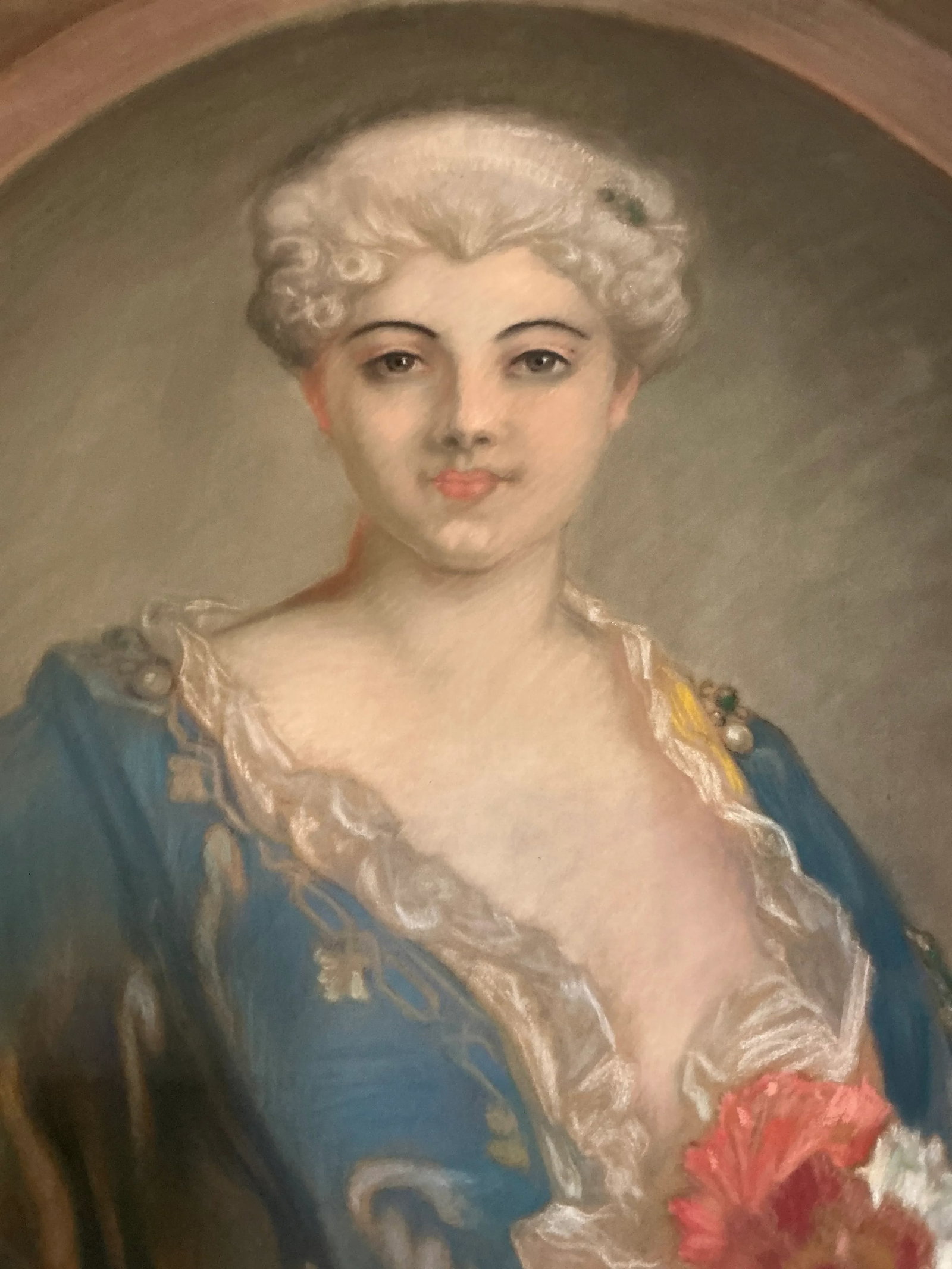 Antique Portrait - Portrait of an Aristocratic Lady - 19th C - 6