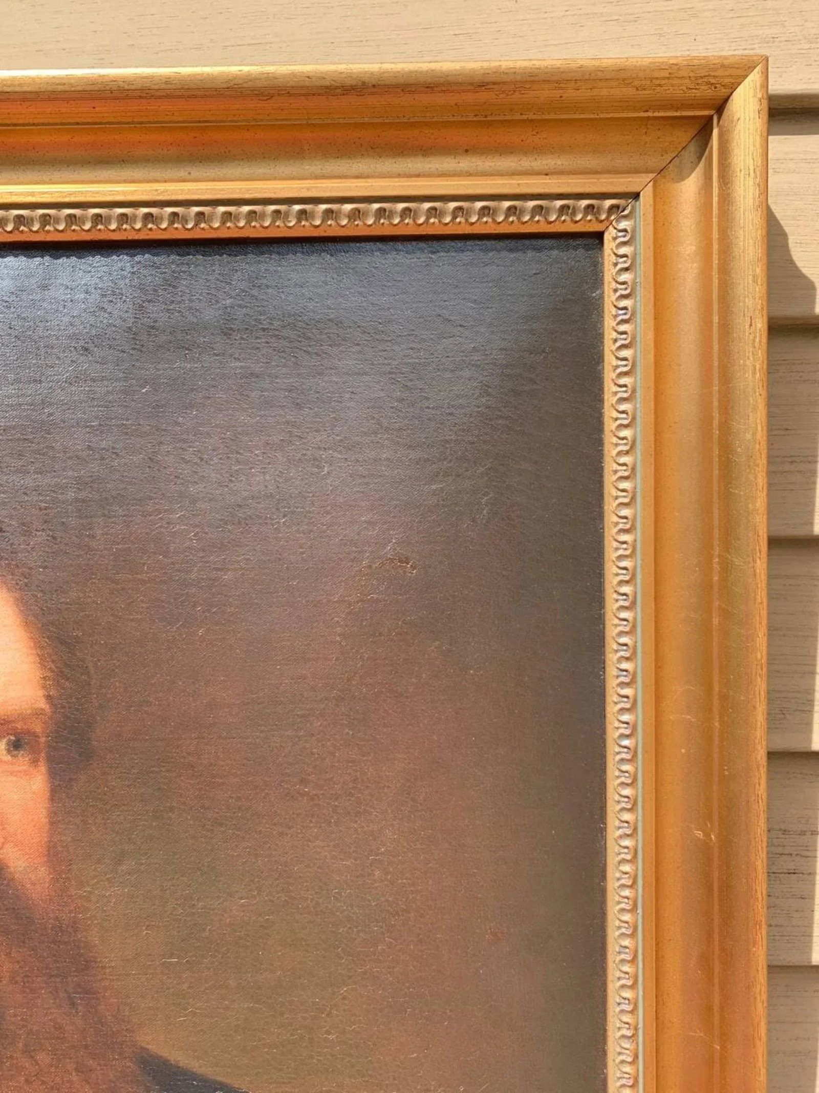 Original 1860 Famous American Artist Henry Peters Gray (1819-1877) Oil on Canvas - 5