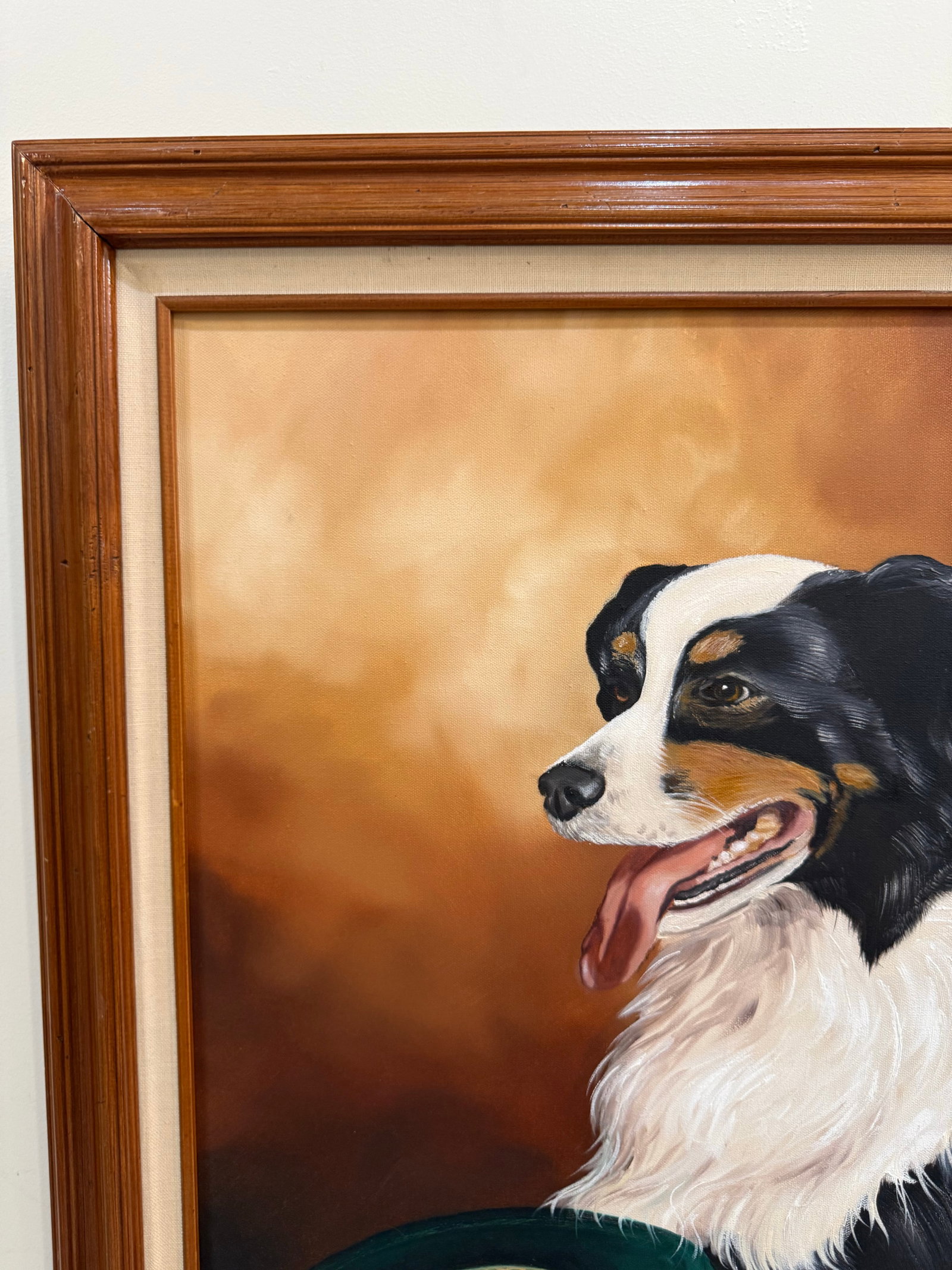 Original Bushman Dog Portrait, Framed, 1989 - 8