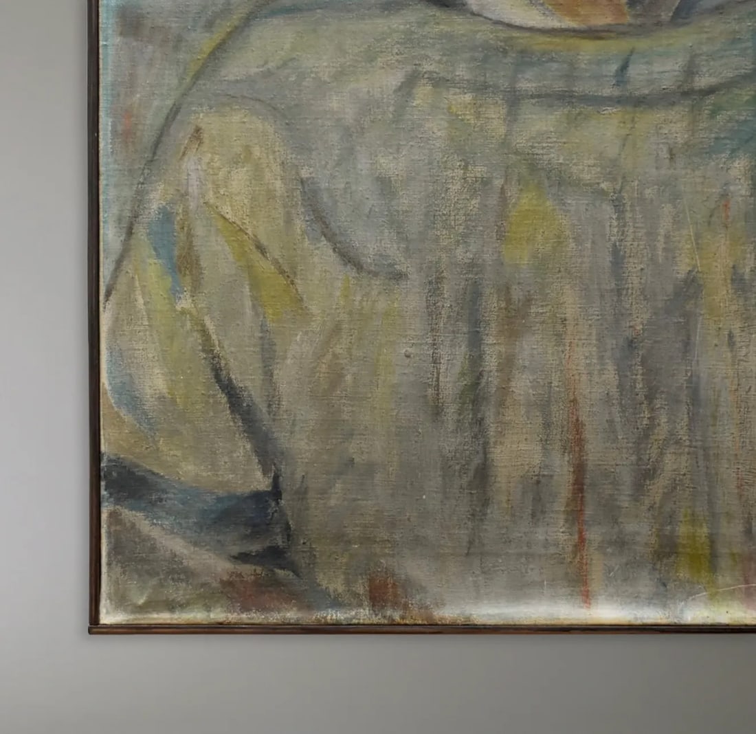 Mid 20th Century European Self Portrait of an Artist - 4