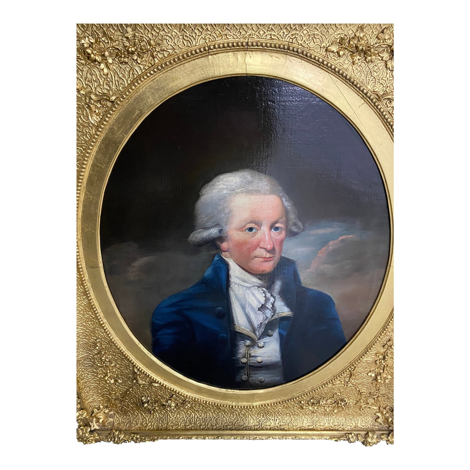 Late 18th Century Outstanding Portrait of an English Gentleman (1 of 3)
