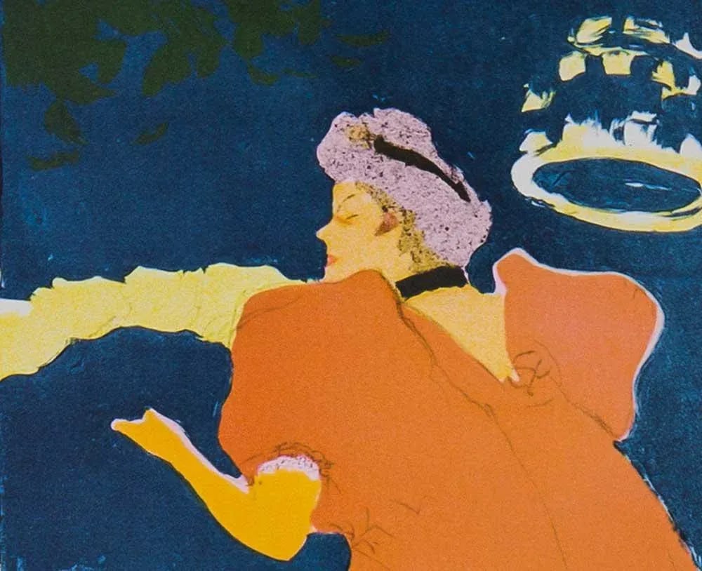 Henri De Toulouse-Lautrec Limited Edition Lithograph with Frame - 3