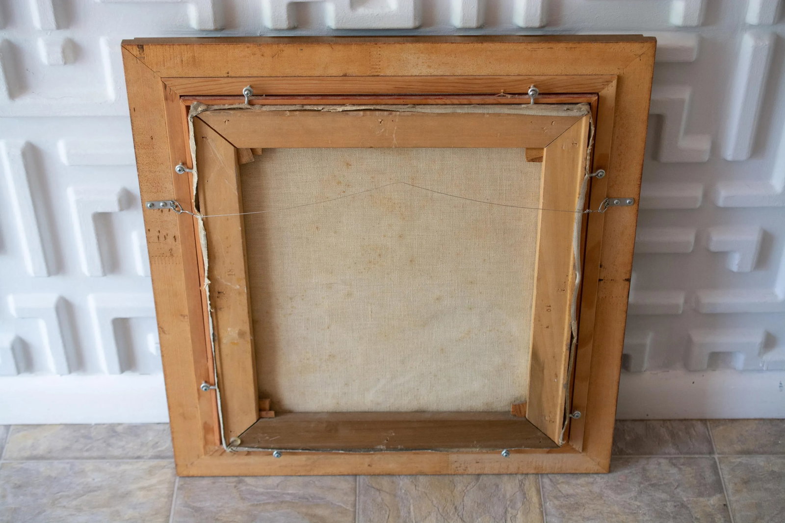 Antique Original Young Lady Portrait Oil Painting in Gilded Frame - 7