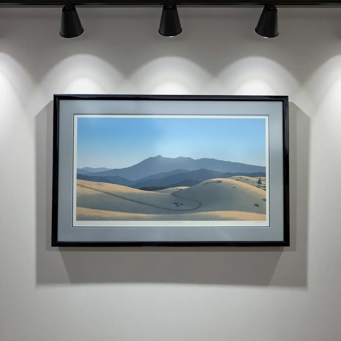 California Landscape Silkscreen Print Signed Lipinski - 2