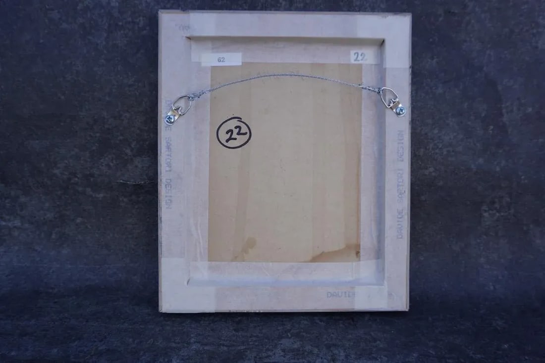 Portrait of Angst - Buckley MacGurrin, Framed Oil on Canvas - 5