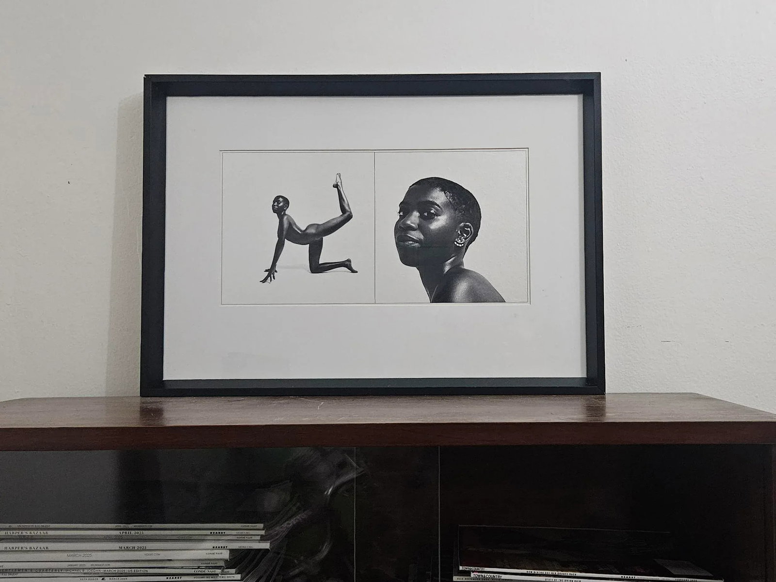 Donn Thompson "Black Body Madonna With Closeup" Limited Edition Photo Print - 23.5"x16.5" - 2