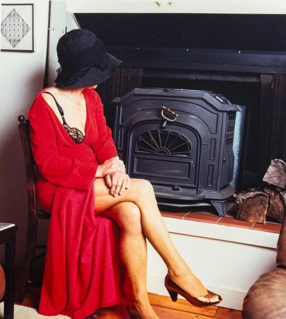 Anne Sager Seated Female Figure Photograph C-Print - 2