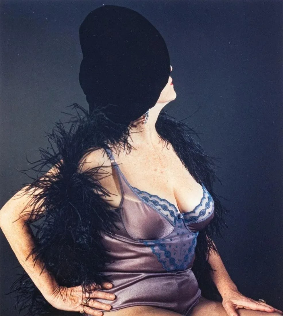 Anne Sager Seated Female Figure Photograph C-Print - 2