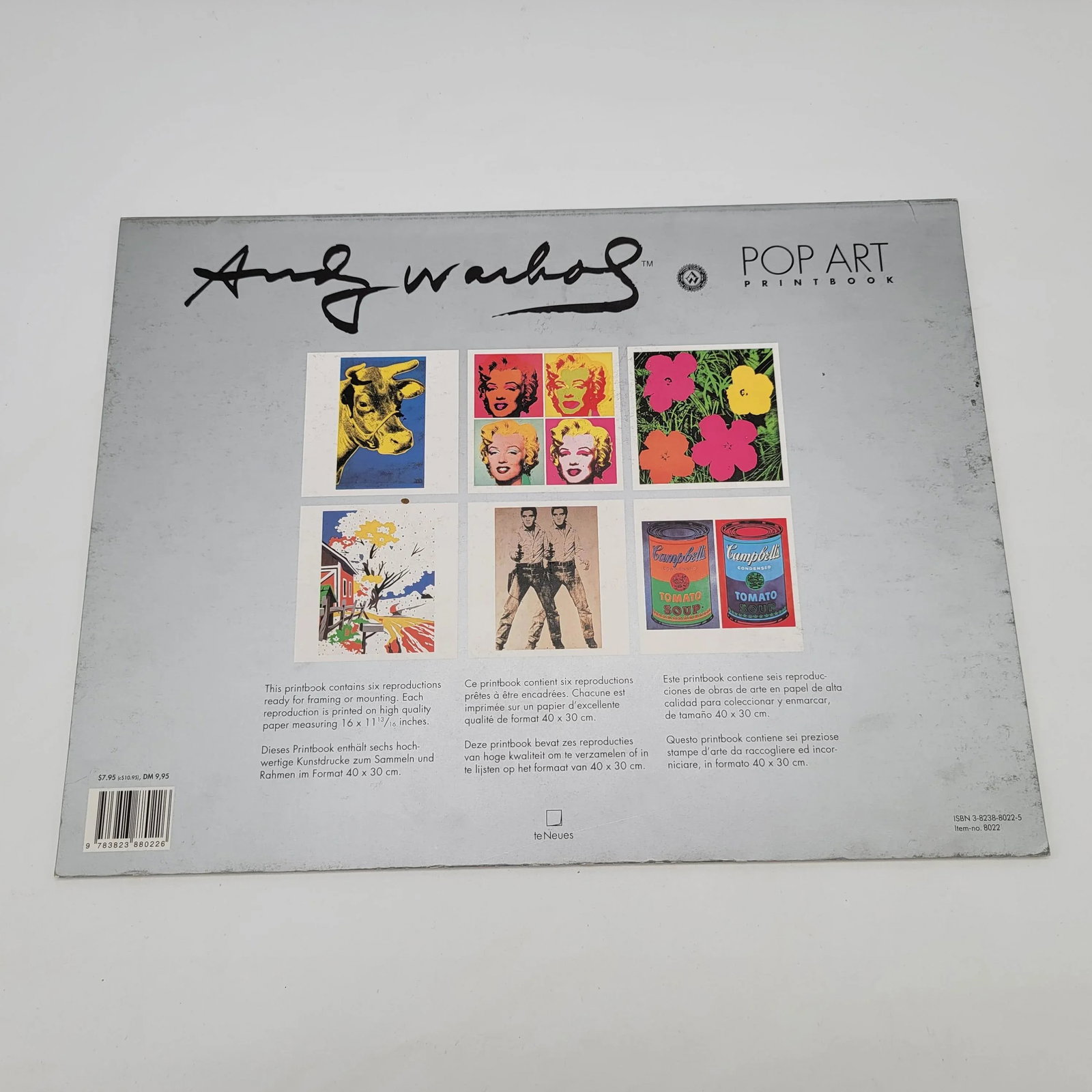 1990s Andy Warhol Pop Art Printbook - 2