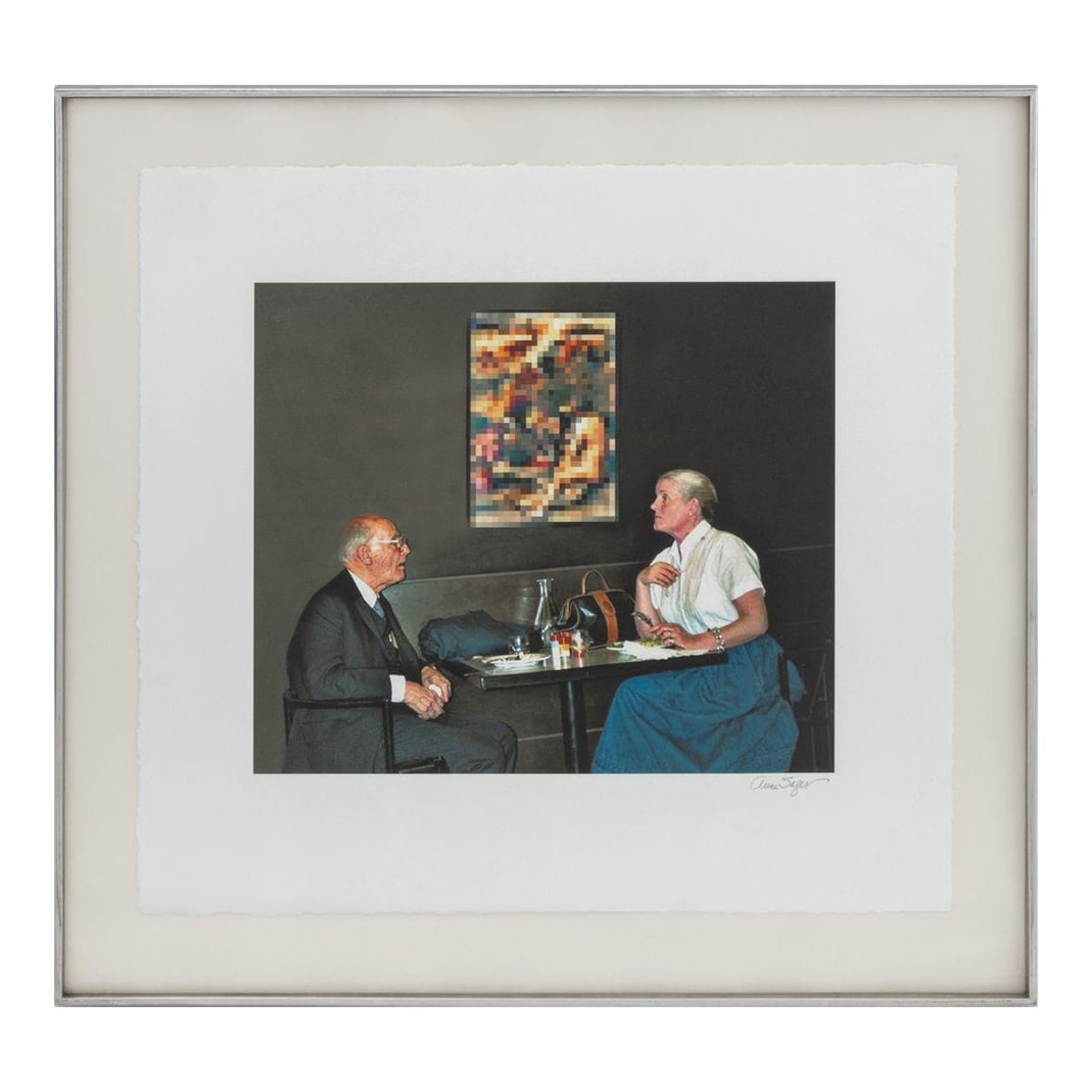 Anne Sager Will Barnet and Woman Photograph (1 of 6)