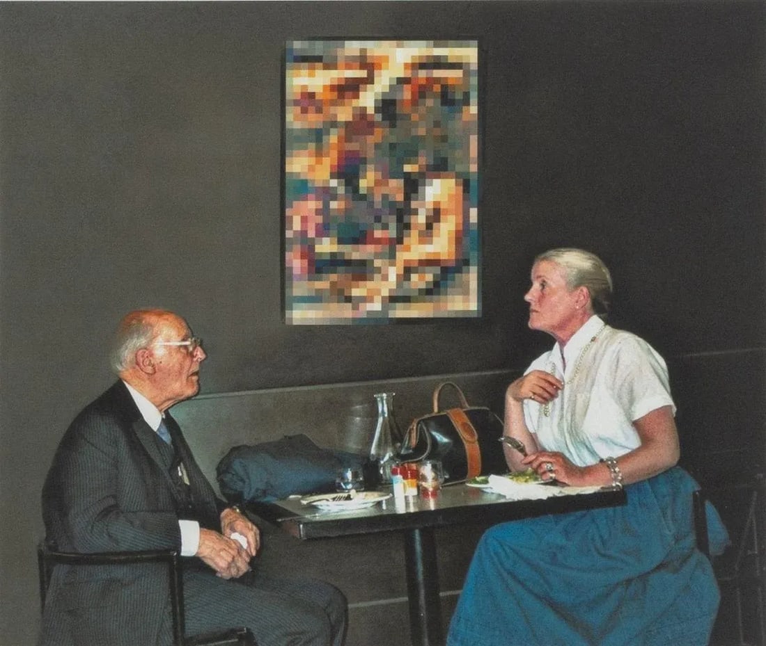 Anne Sager Will Barnet and Woman Photograph - 2