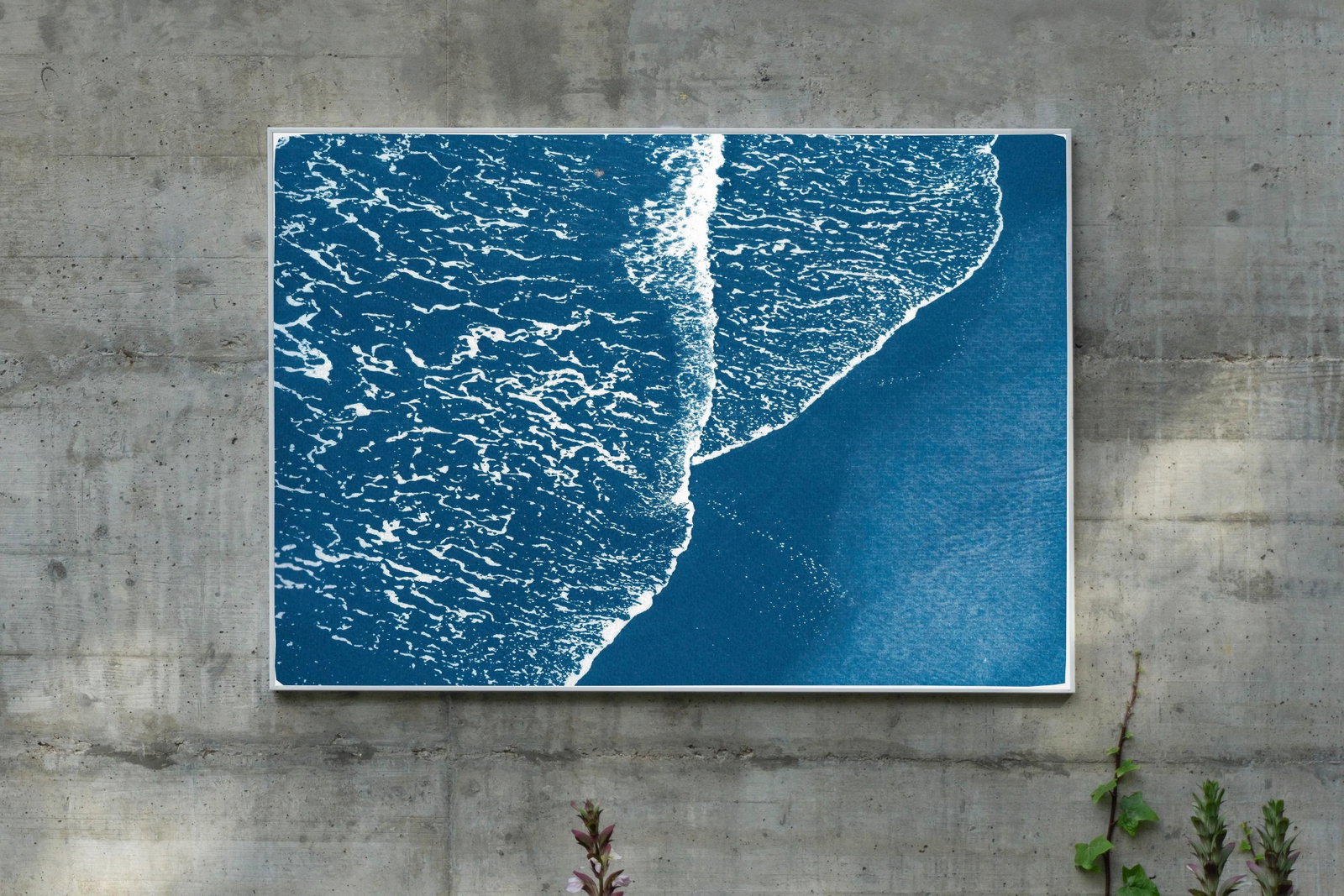 2020 Minimal "Pacific Foamy Shoreline" Seascape by Kind of Cyab - 2
