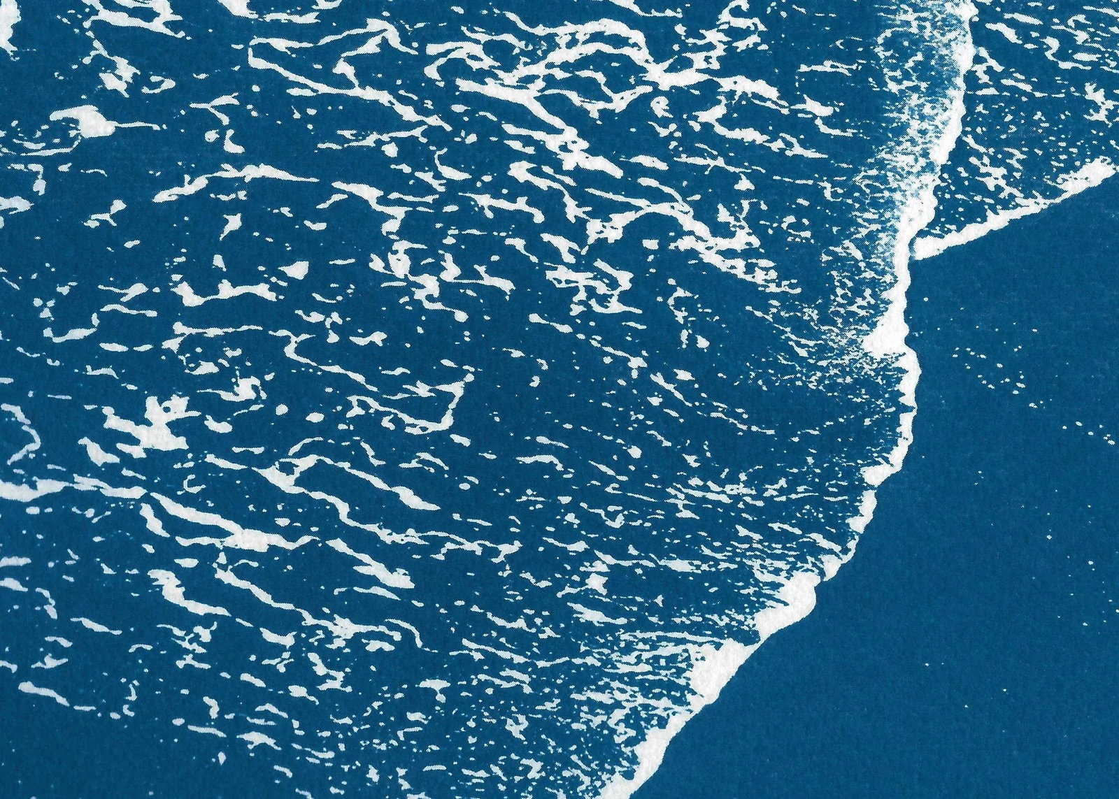 2020 Minimal "Pacific Foamy Shoreline" Seascape by Kind of Cyab - 4