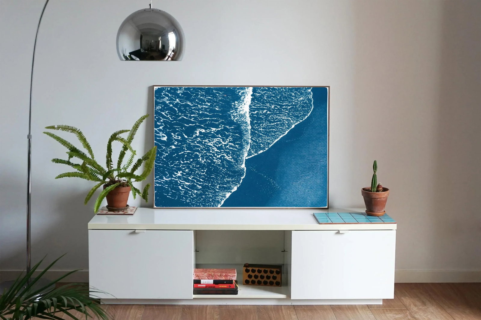 2020 Minimal "Pacific Foamy Shoreline" Seascape by Kind of Cyab - 5