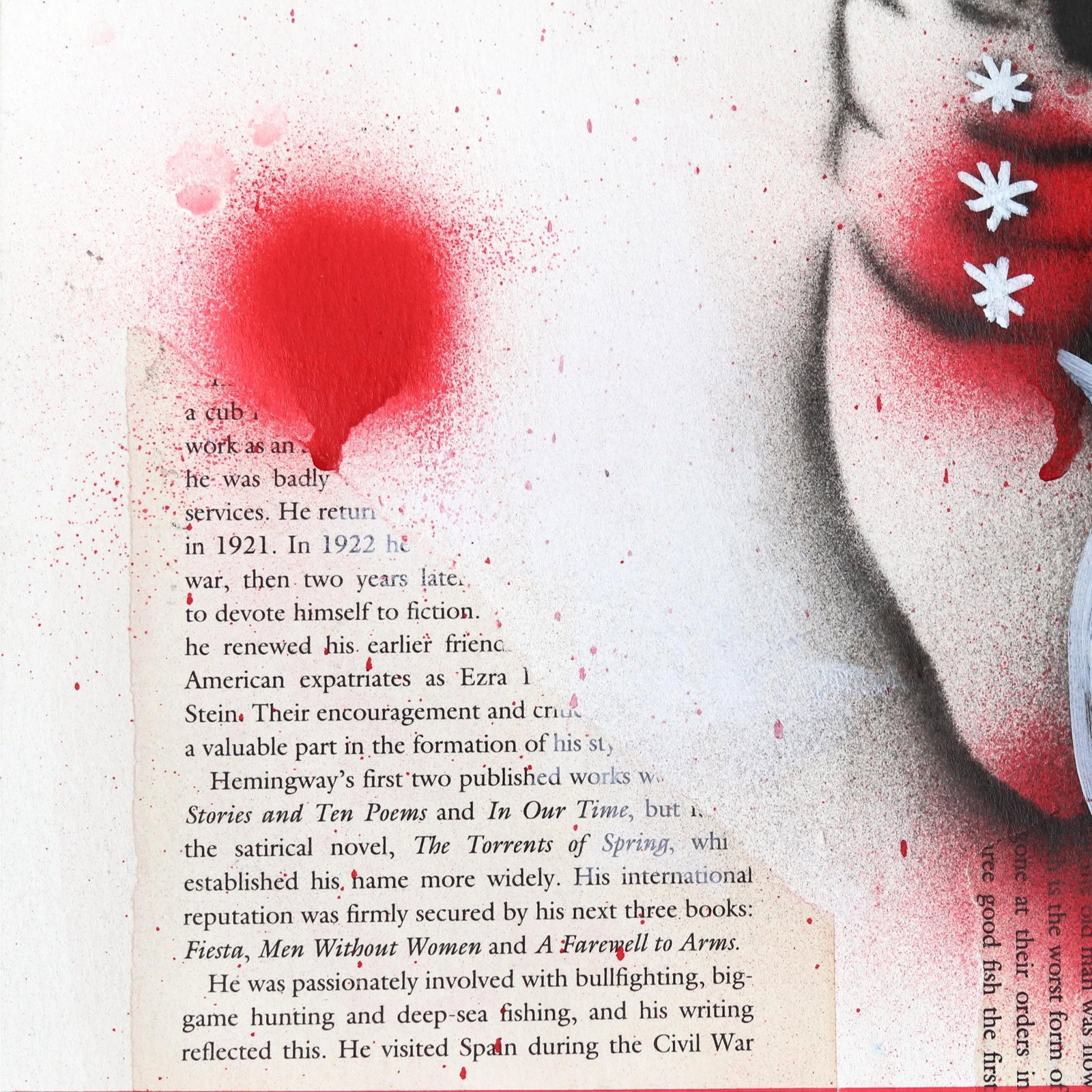 Revenge - Playful Figurative Pin Up Cowgirl Western Mixed Media Original Artwork by Jesse Black - 4