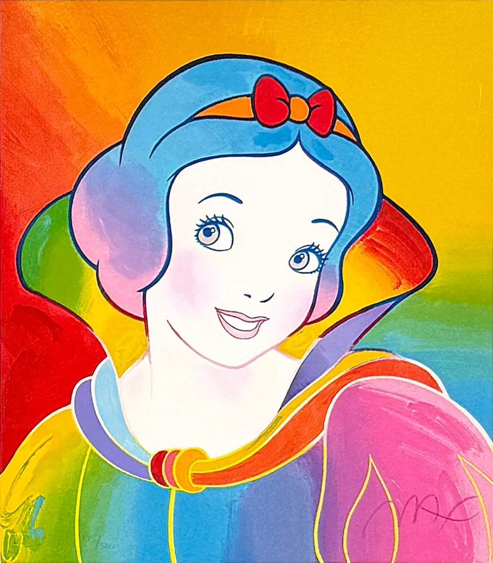Peter Max, Disney: Snow White Suite (Large Custom Framed Set of 4 Serigraphs) - 2