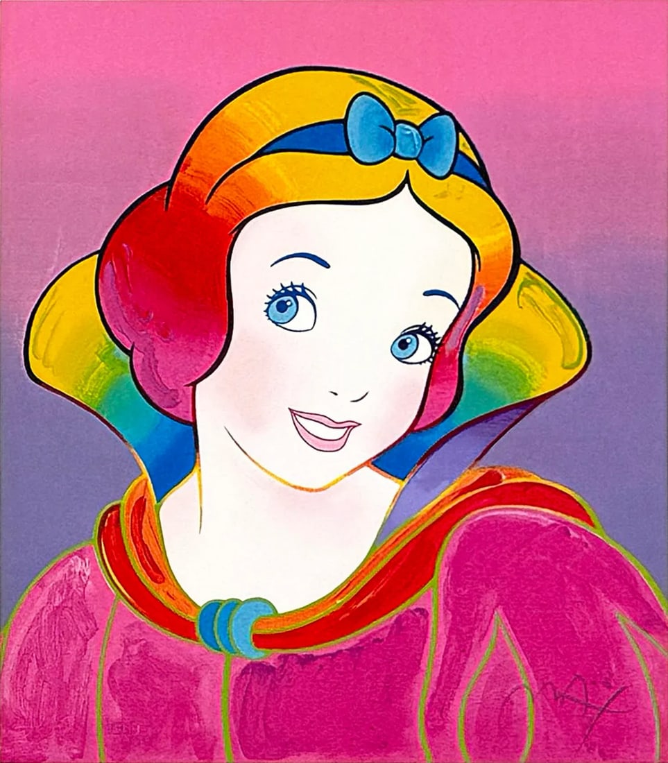 Peter Max, Disney: Snow White Suite (Large Custom Framed Set of 4 Serigraphs) - 6