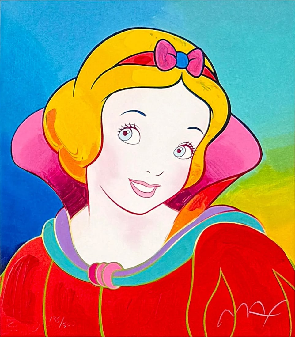 Peter Max, Disney: Snow White Suite (Large Custom Framed Set of 4 Serigraphs) - 7