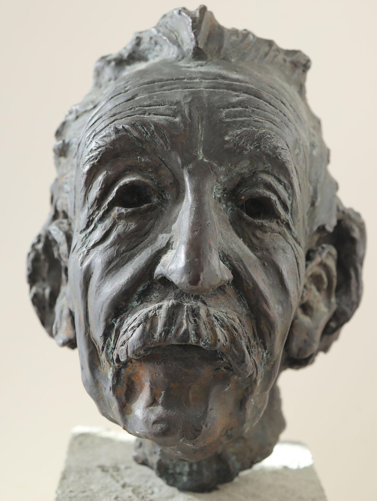 Heavy - Heli Pakarinen Albert Einstein Bronze Bust - 4