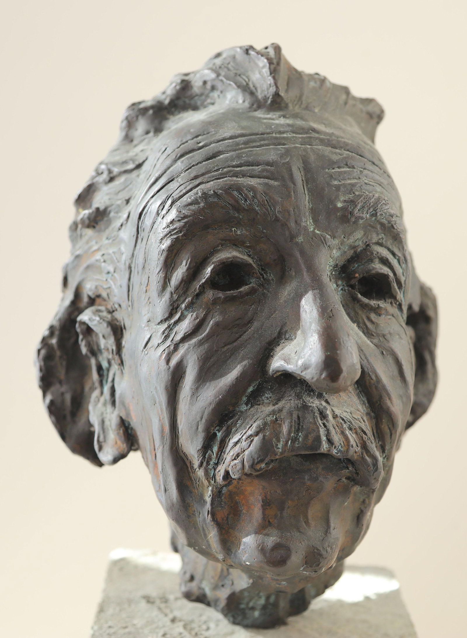 Heavy - Heli Pakarinen Albert Einstein Bronze Bust - 6