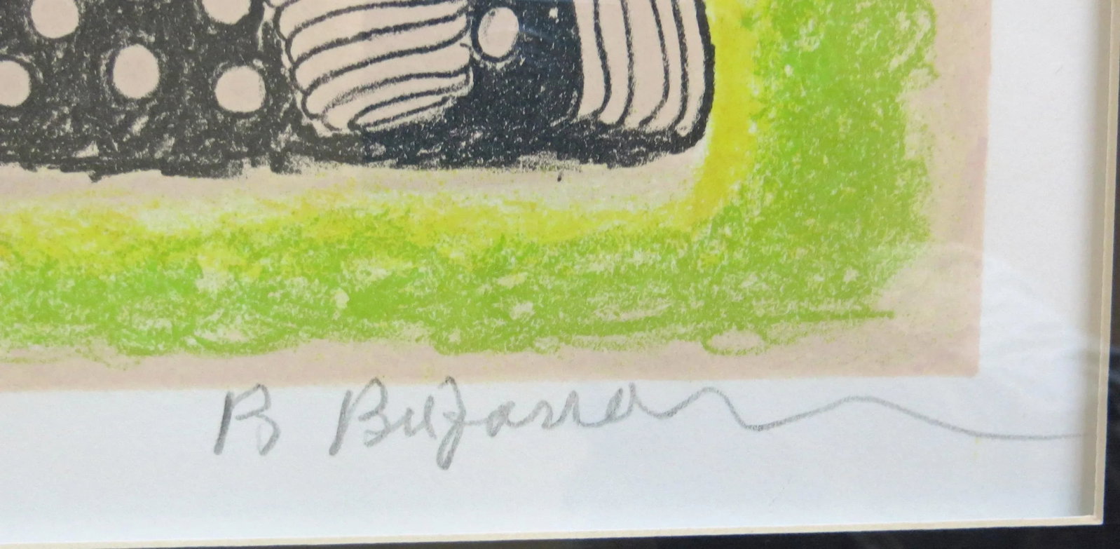 1970s "Laura" Figurative Lithograph by Beniamino Bufano, Framed - 4