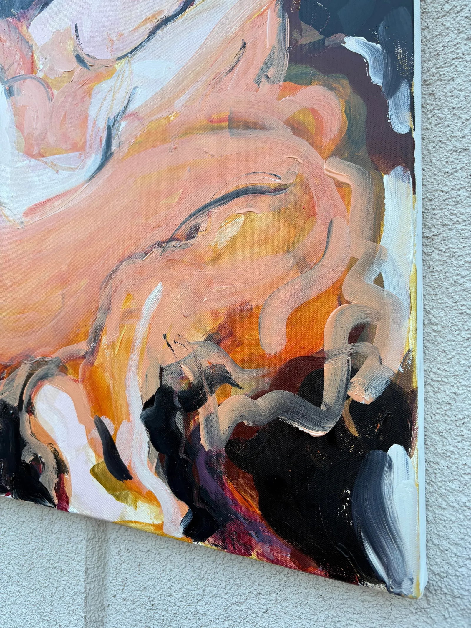 Summer Sleeping, Acrylic Painting on Canvas - 5