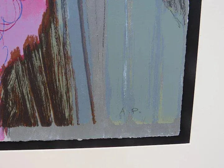 Mid 20th Century Itzchak Tarkay Original Serigraph, Signed AP Artist Proof - 2