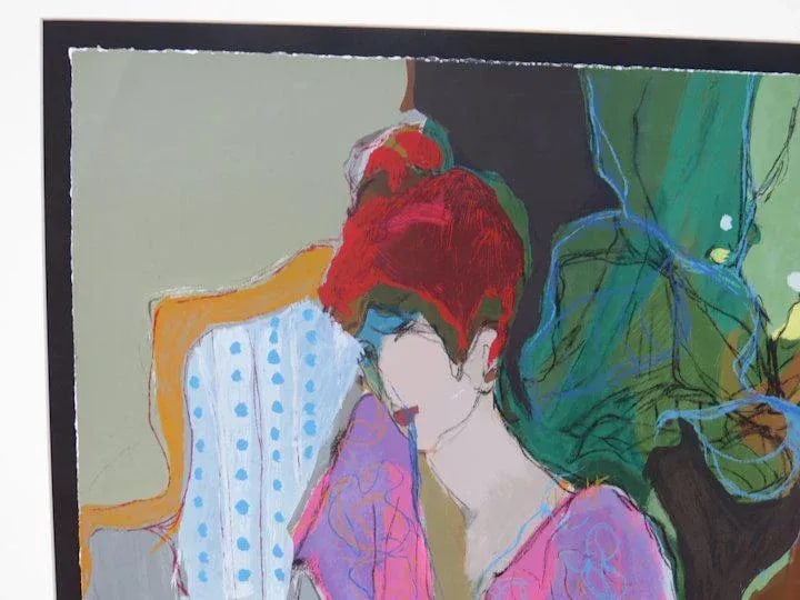 Mid 20th Century Itzchak Tarkay Original Serigraph, Signed AP Artist Proof - 3