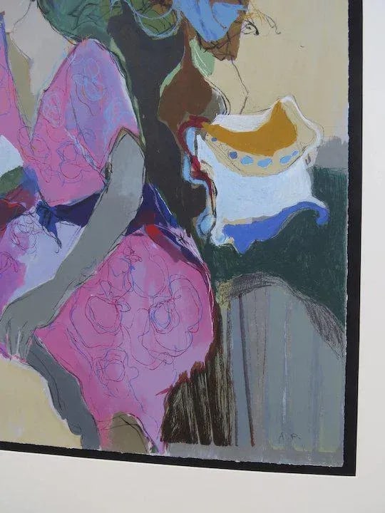 Mid 20th Century Itzchak Tarkay Original Serigraph, Signed AP Artist Proof - 5