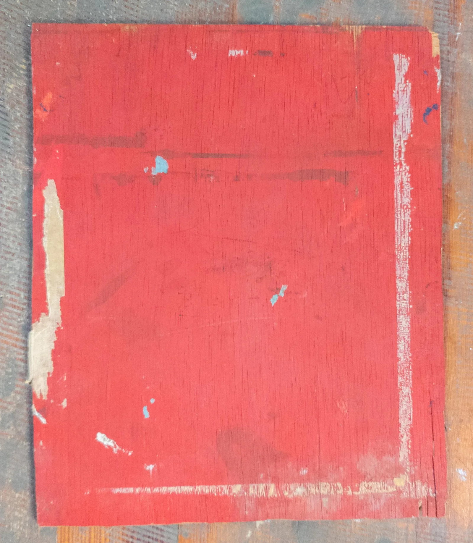 Mid-Century Modern Portrait Painting of a Man, Oil on Plywood - 5