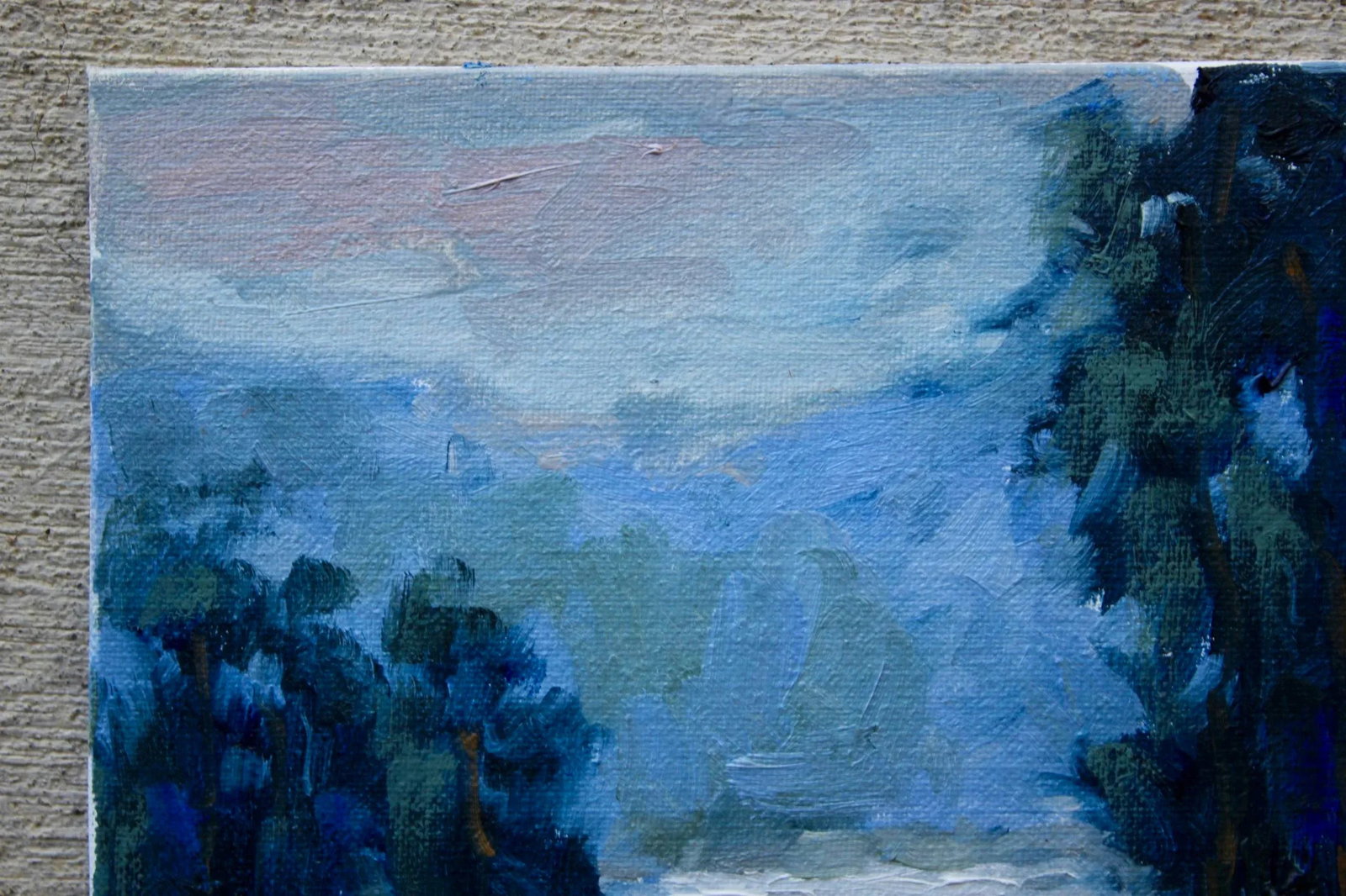 Whitefish Montana, Contemporary Landscape Oil Painting - 5