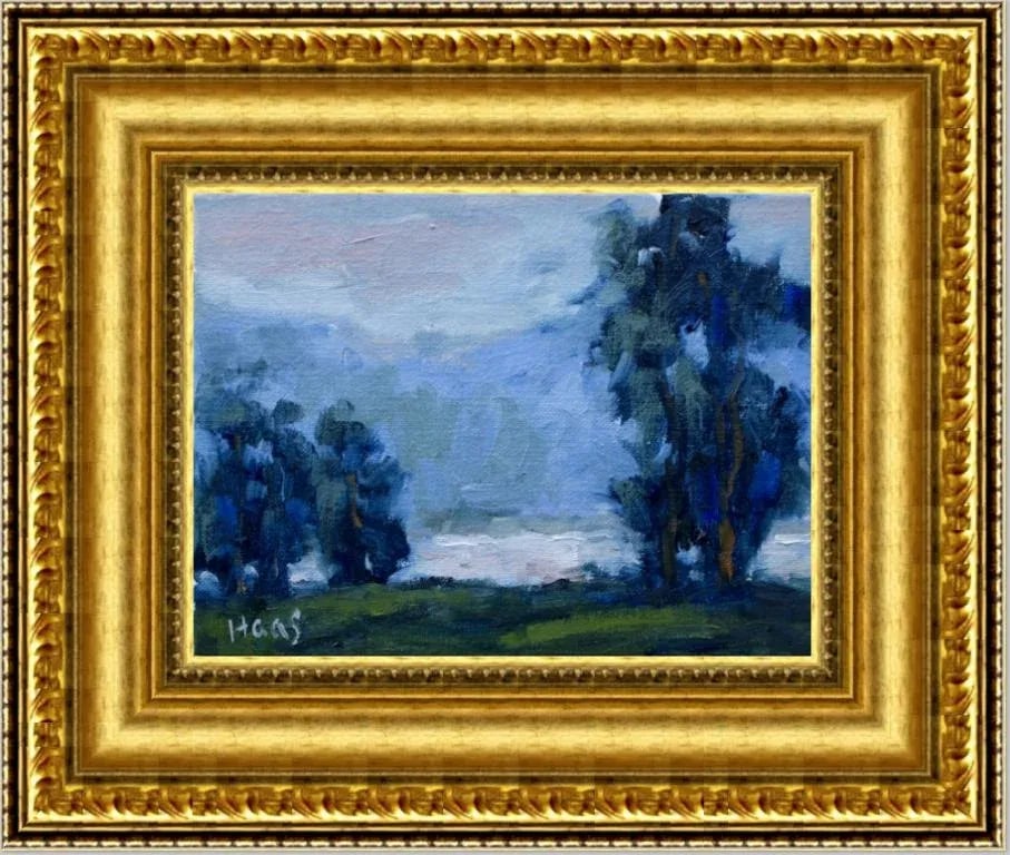 Whitefish Montana, Contemporary Landscape Oil Painting - 7
