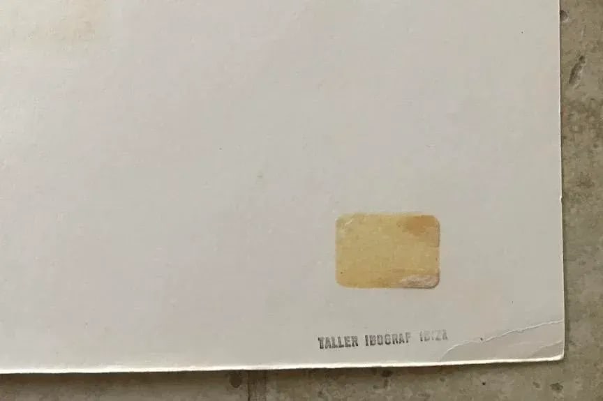 1967 Abstract Limited Edition Lithograph Numbered 18/50 by Don Cameron - 3