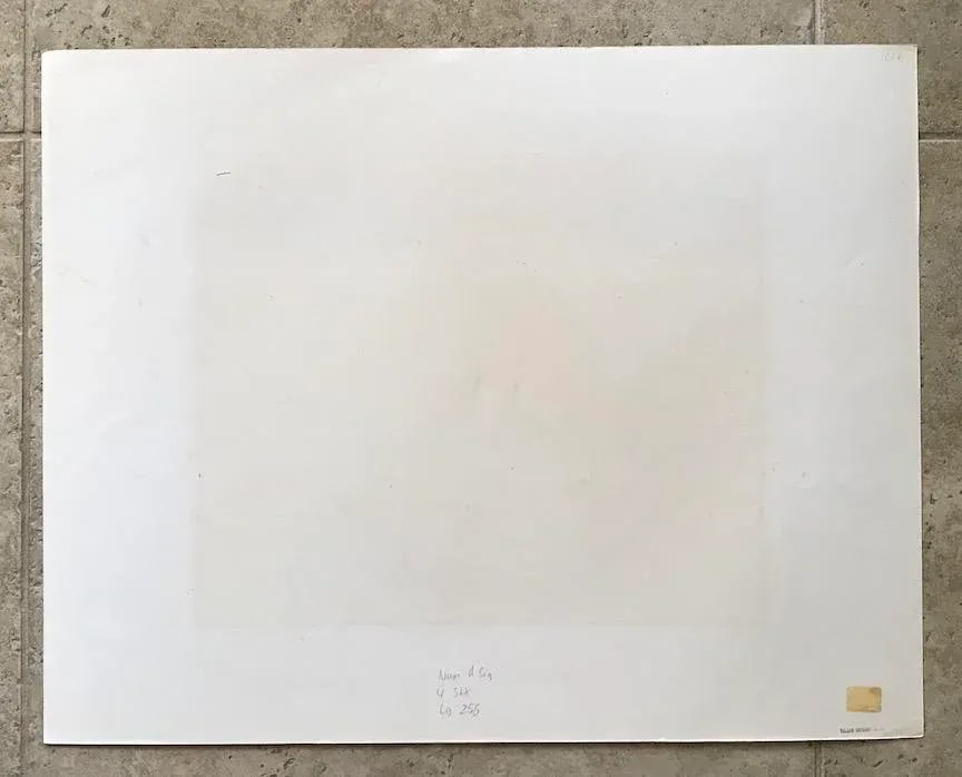 1967 Abstract Limited Edition Lithograph Numbered 18/50 by Don Cameron - 5