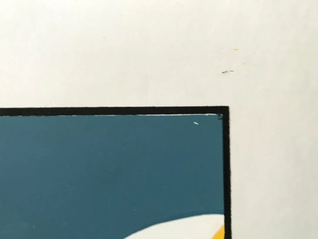 1967 Abstract Limited Edition Lithograph Numbered 18/50 by Don Cameron - 6
