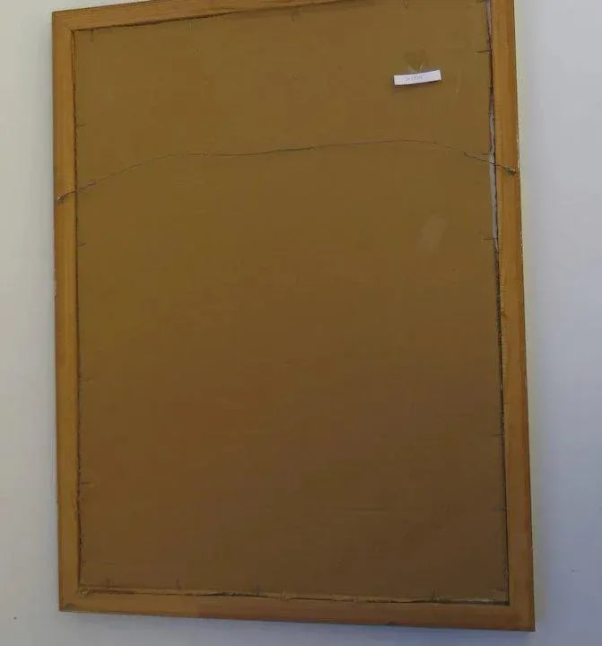 Late 20th Century Large Painting on Artist Board by Ernest Sinnes Signed and Dated - 6