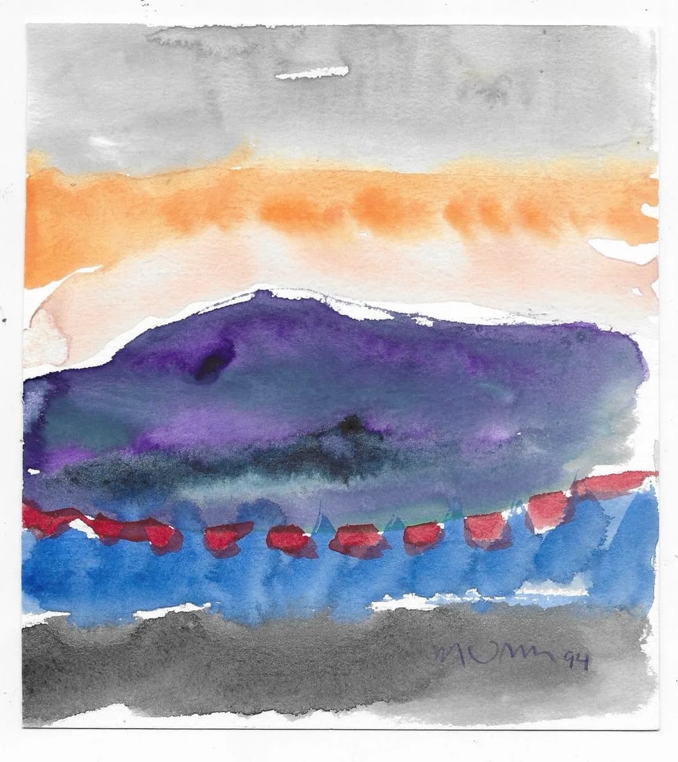 1994 Norbert Voelkel Modern Landscape - 2