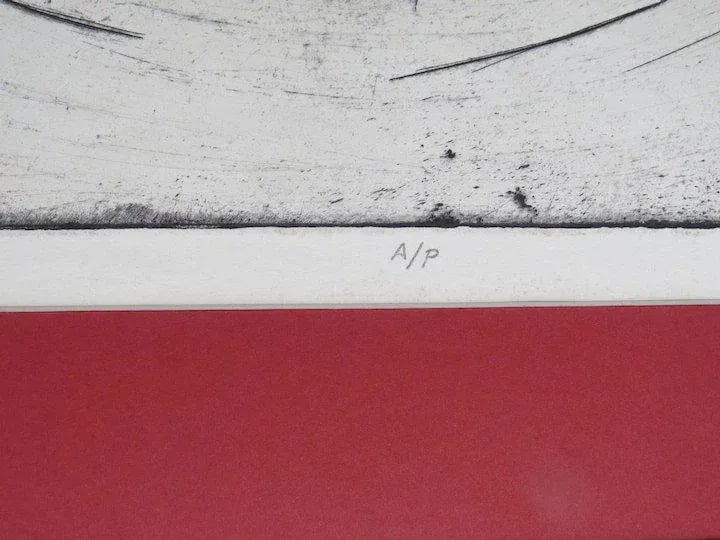 1970s Artist Self-Portrait Print by Doug Post, Framed - 5