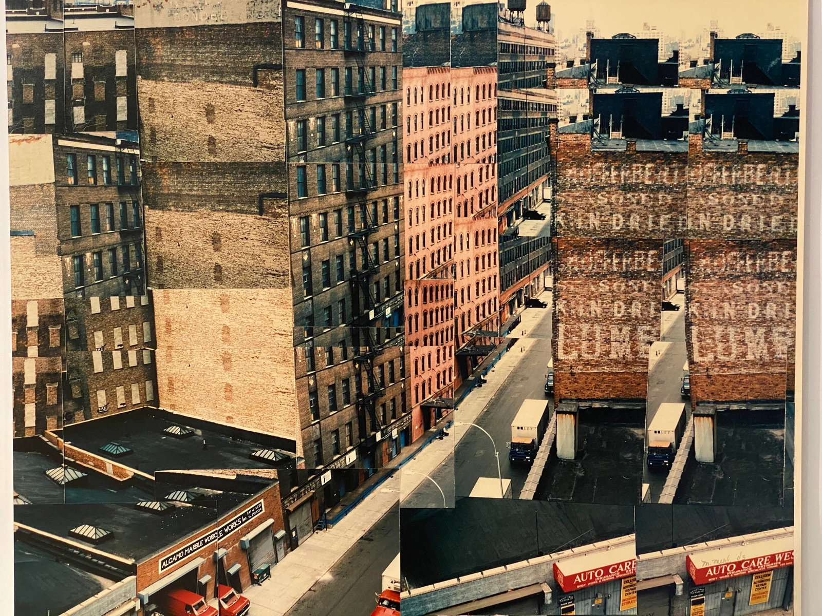 1980s "22nd Street Chelsea" Cityscape Photo by Muriel Merl - 2