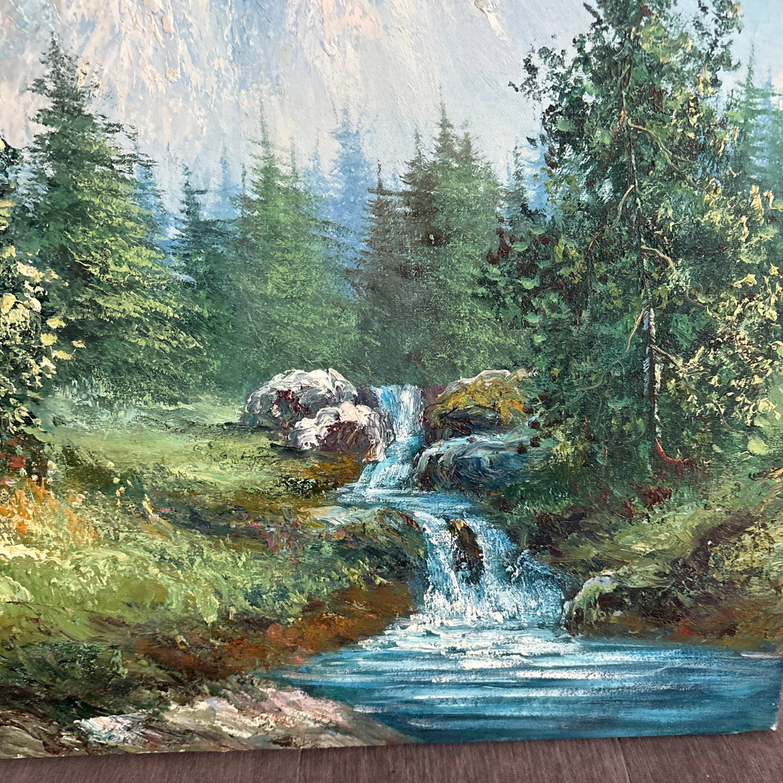 1960's Landscape Oil Painting. Signed - 5