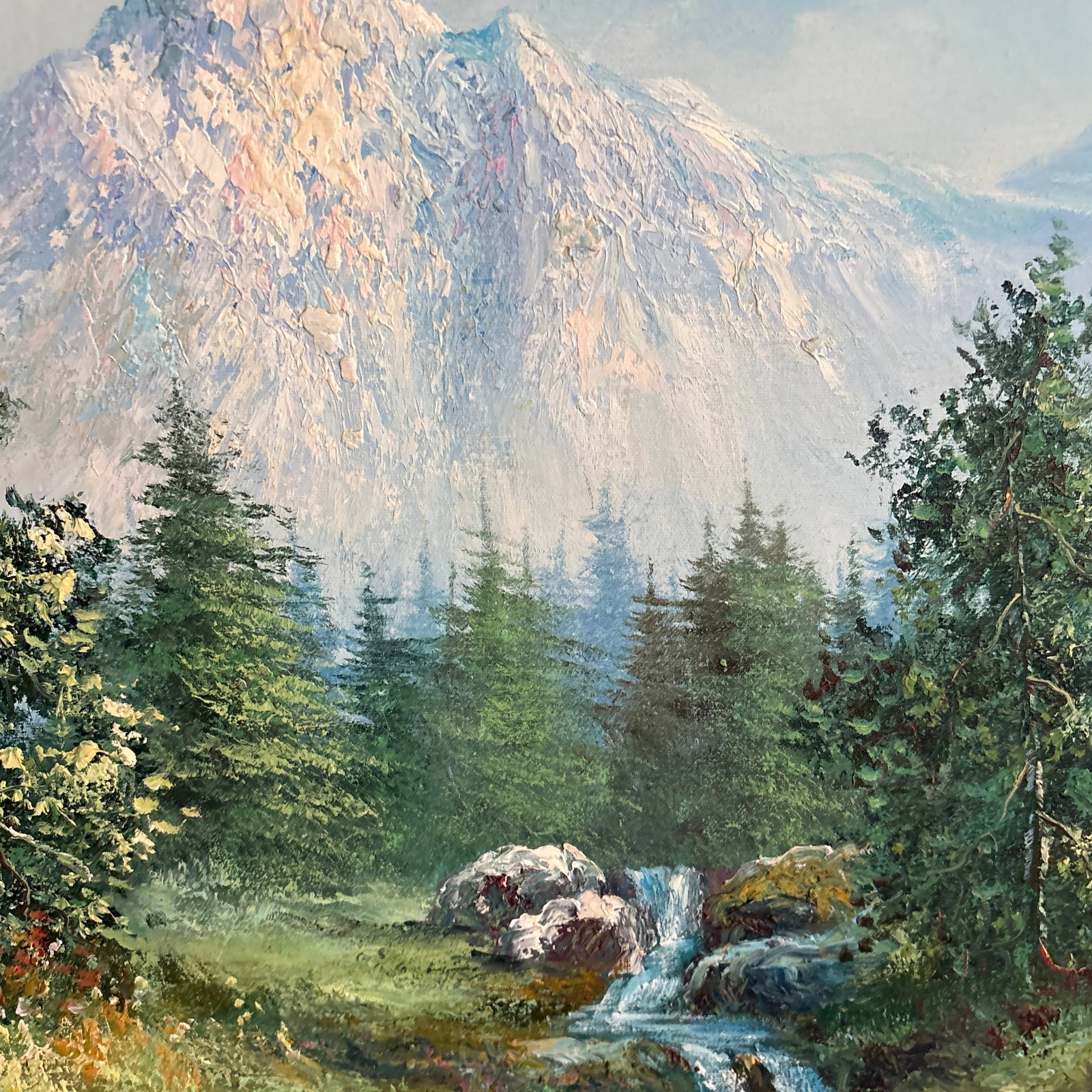 1960's Landscape Oil Painting. Signed - 8
