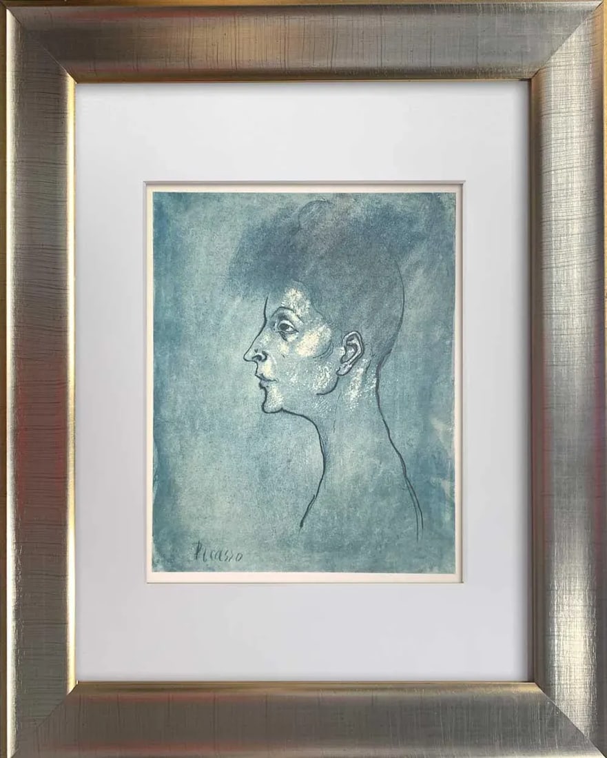 Pablo Picasso Limited Edition Lithograph - Head of a Woman | Signed 1946 - 5
