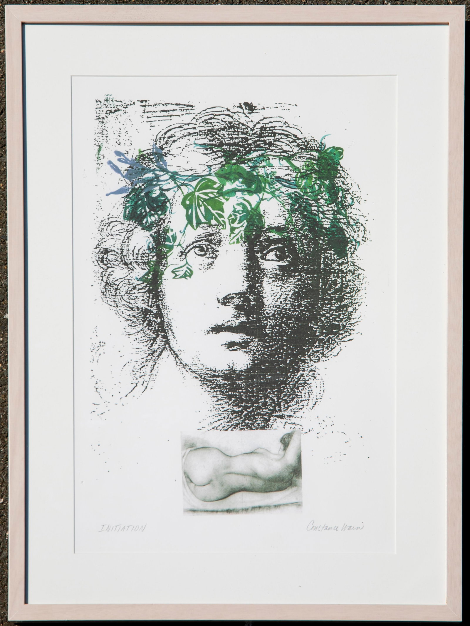 Initiation From the Sophia Series (Original Art - Mixed Media and Lithography) - 2