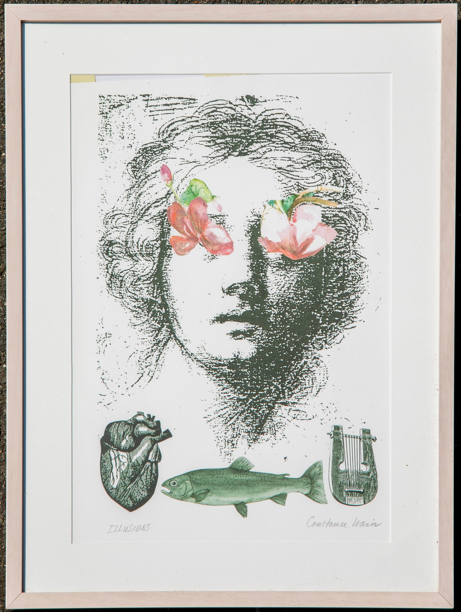Illusions From the Sophia Series (Original Art - Mixed Media and Lithography) - 2