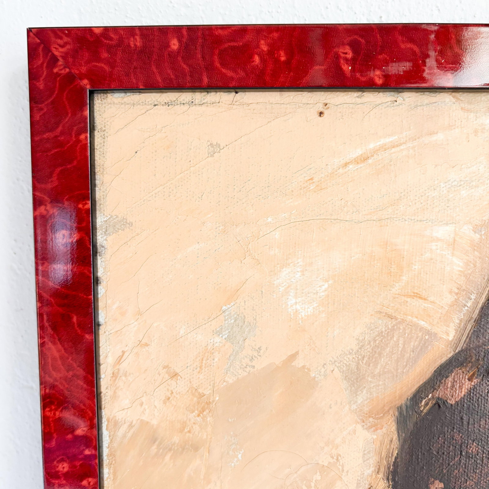 1960's Woman Portrait Oil Painting - 7